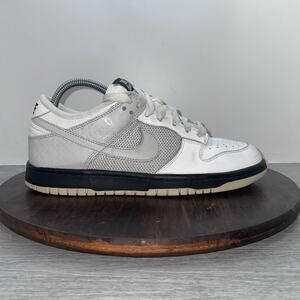 Nike Shoes Women's 8.5 SB Dunk Low "White Clam" Casual Sneakers Shoes 317813-101